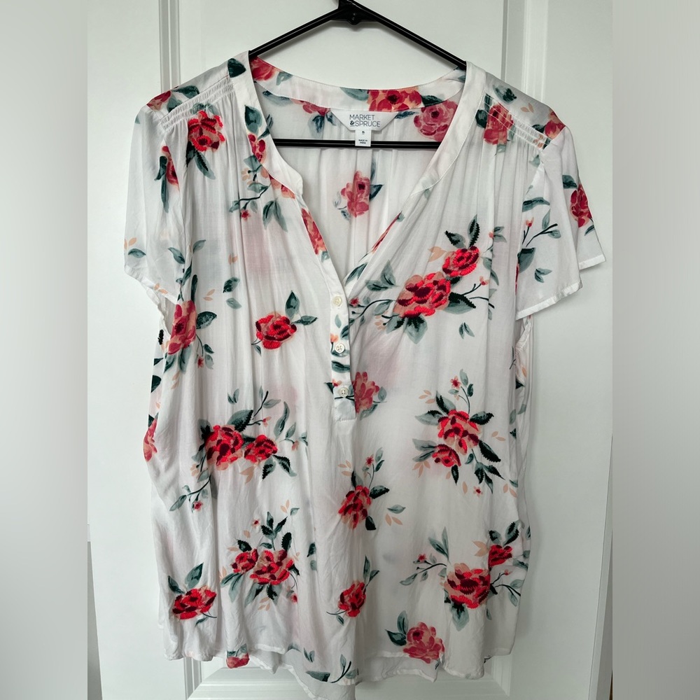 Embroidered top